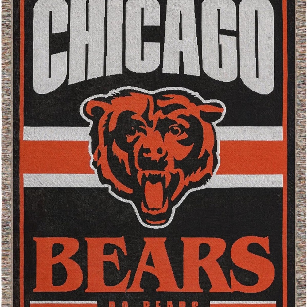 FOCO Chicago Bears Team Spirit Blanket 46x60